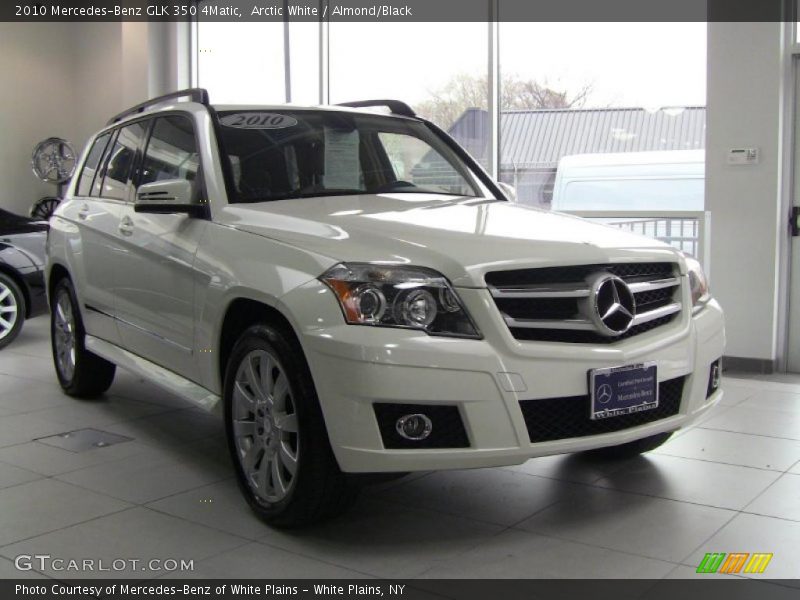 Arctic White / Almond/Black 2010 Mercedes-Benz GLK 350 4Matic