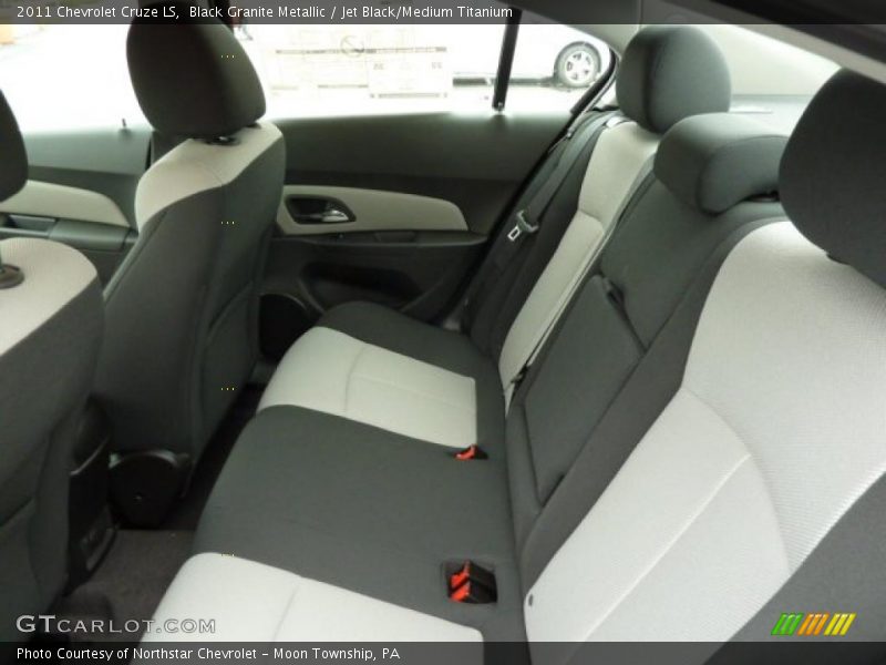 Black Granite Metallic / Jet Black/Medium Titanium 2011 Chevrolet Cruze LS