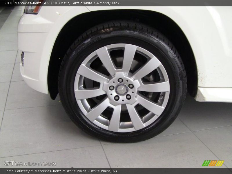 Arctic White / Almond/Black 2010 Mercedes-Benz GLK 350 4Matic