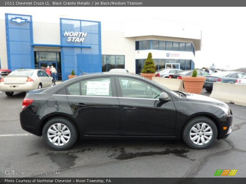 Black Granite Metallic / Jet Black/Medium Titanium 2011 Chevrolet Cruze LS