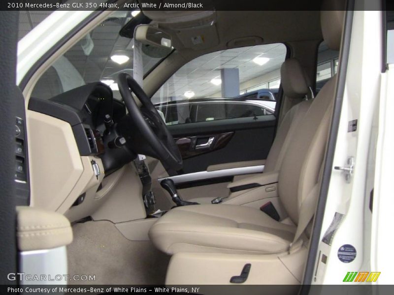 Arctic White / Almond/Black 2010 Mercedes-Benz GLK 350 4Matic