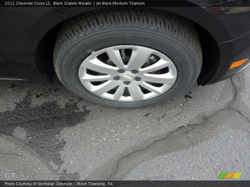 Black Granite Metallic / Jet Black/Medium Titanium 2011 Chevrolet Cruze LS