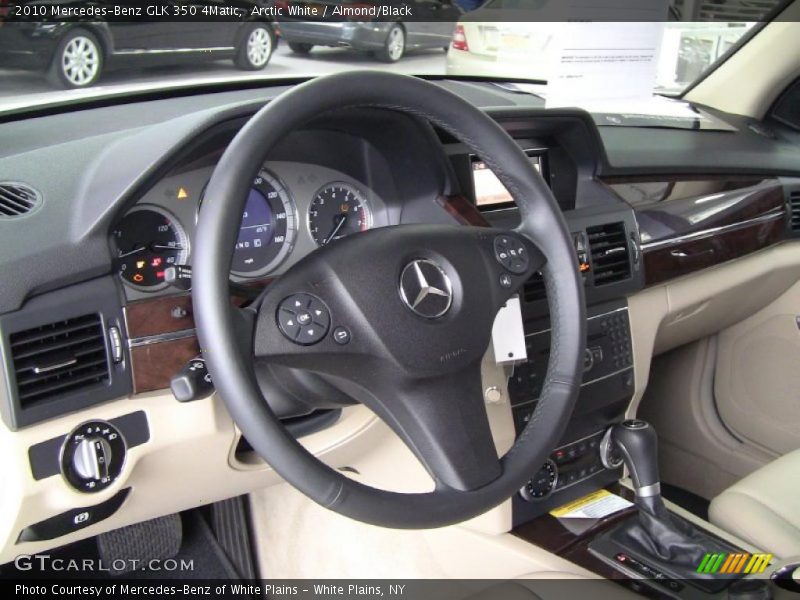 Arctic White / Almond/Black 2010 Mercedes-Benz GLK 350 4Matic