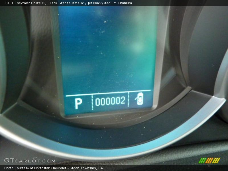 Black Granite Metallic / Jet Black/Medium Titanium 2011 Chevrolet Cruze LS