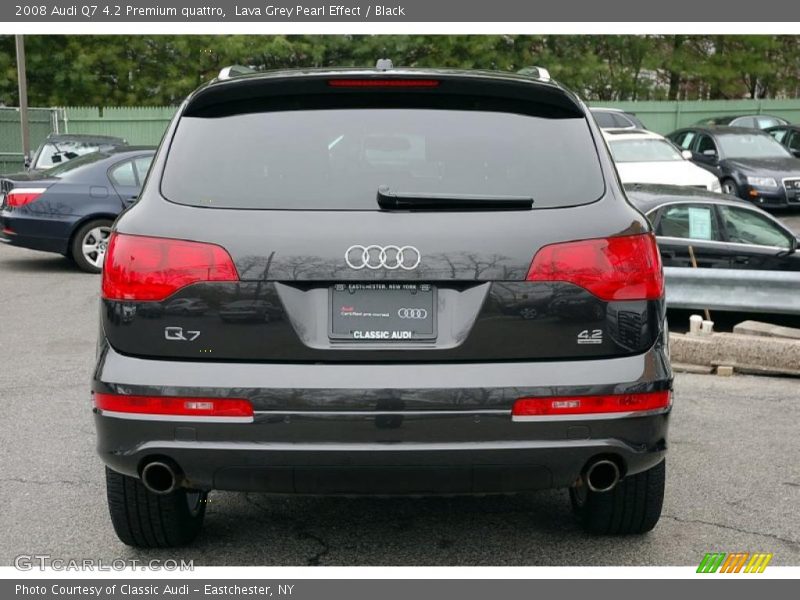 Lava Grey Pearl Effect / Black 2008 Audi Q7 4.2 Premium quattro
