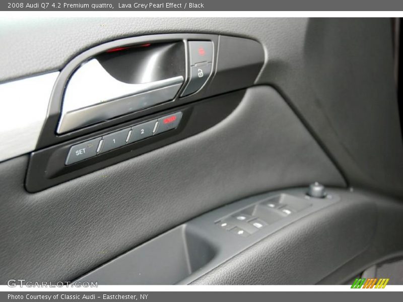 Lava Grey Pearl Effect / Black 2008 Audi Q7 4.2 Premium quattro