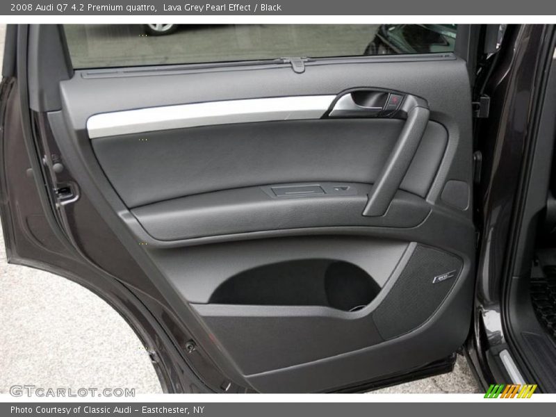 Lava Grey Pearl Effect / Black 2008 Audi Q7 4.2 Premium quattro
