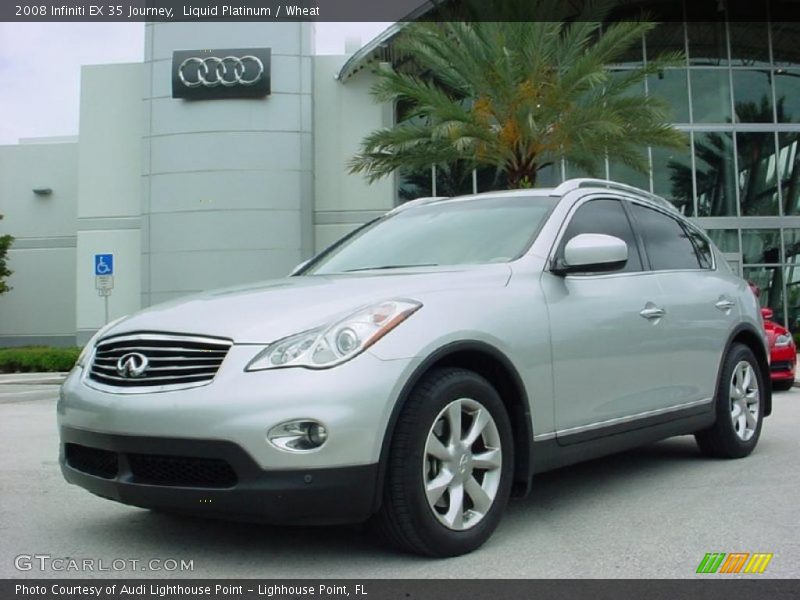 Liquid Platinum / Wheat 2008 Infiniti EX 35 Journey