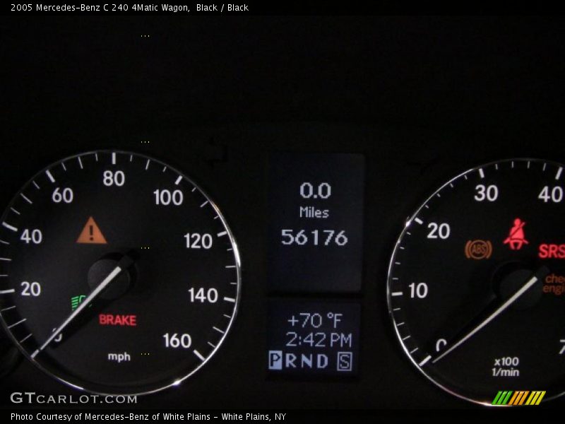 Black / Black 2005 Mercedes-Benz C 240 4Matic Wagon