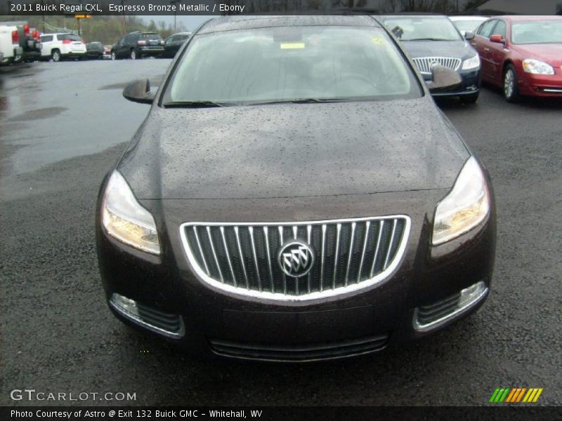 Espresso Bronze Metallic / Ebony 2011 Buick Regal CXL