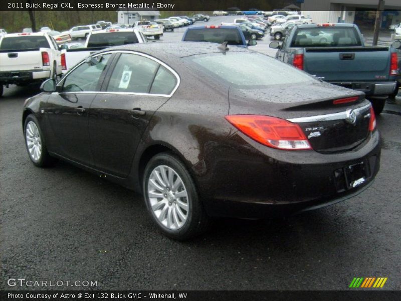 Espresso Bronze Metallic / Ebony 2011 Buick Regal CXL