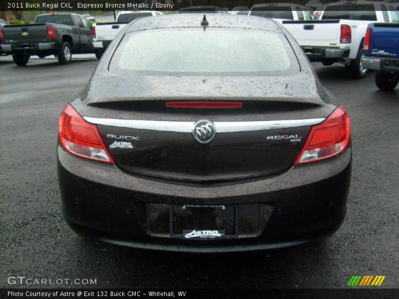 Espresso Bronze Metallic / Ebony 2011 Buick Regal CXL
