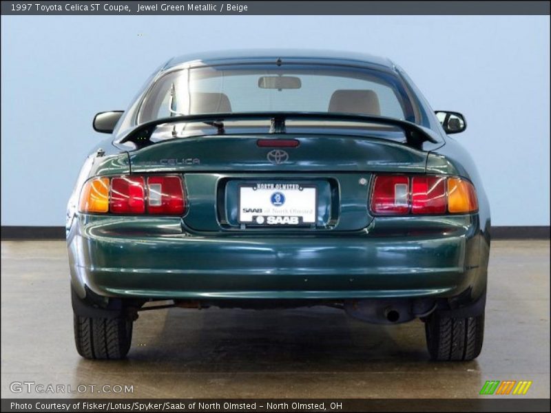 Jewel Green Metallic / Beige 1997 Toyota Celica ST Coupe