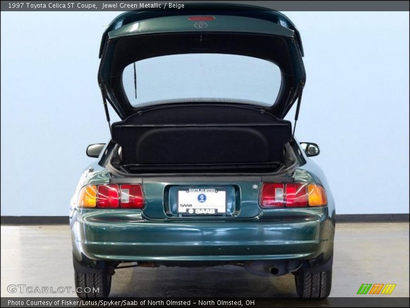 Jewel Green Metallic / Beige 1997 Toyota Celica ST Coupe