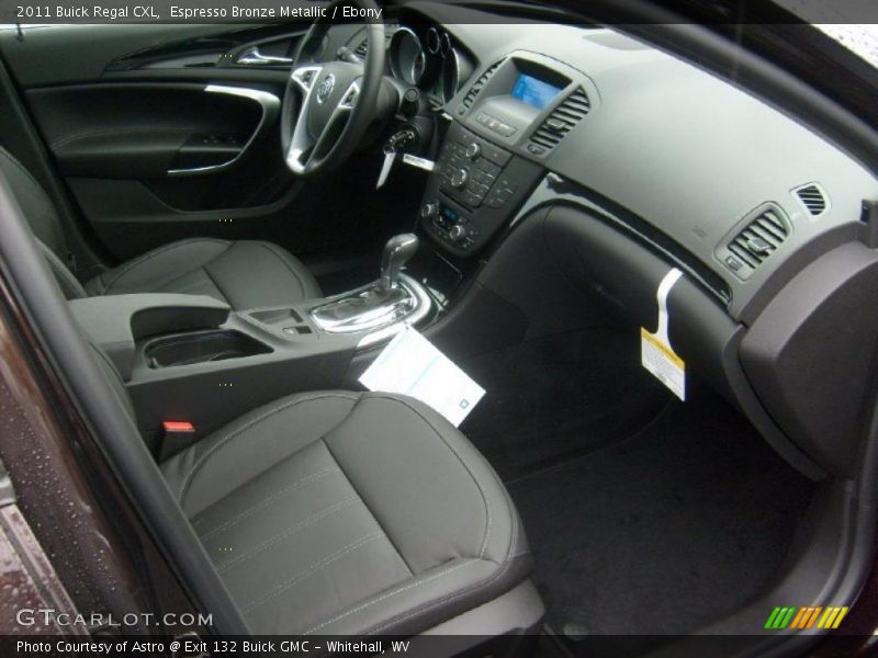 Espresso Bronze Metallic / Ebony 2011 Buick Regal CXL