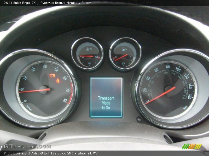  2011 Regal CXL CXL Gauges