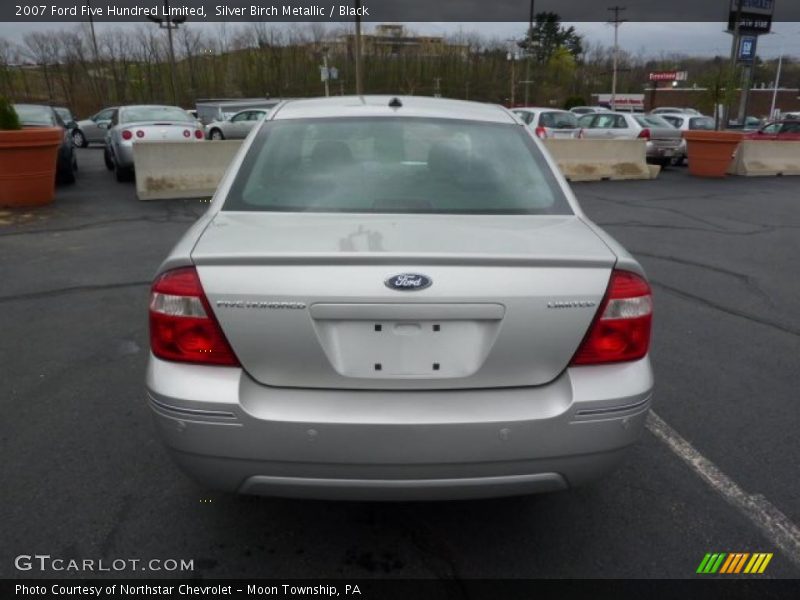 Silver Birch Metallic / Black 2007 Ford Five Hundred Limited