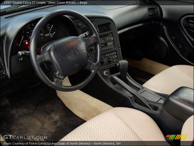 Beige Interior - 1997 Celica ST Coupe 