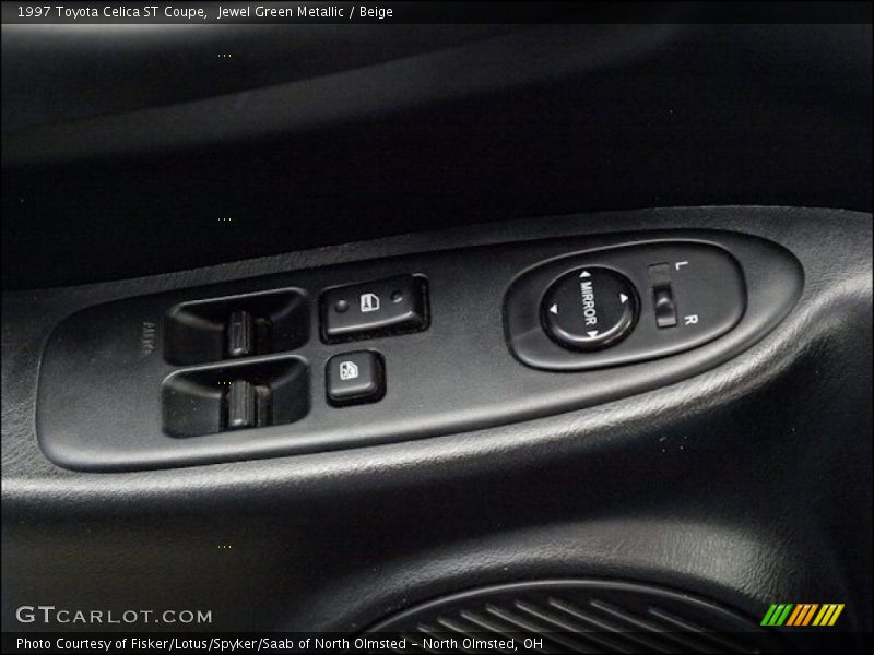 Jewel Green Metallic / Beige 1997 Toyota Celica ST Coupe