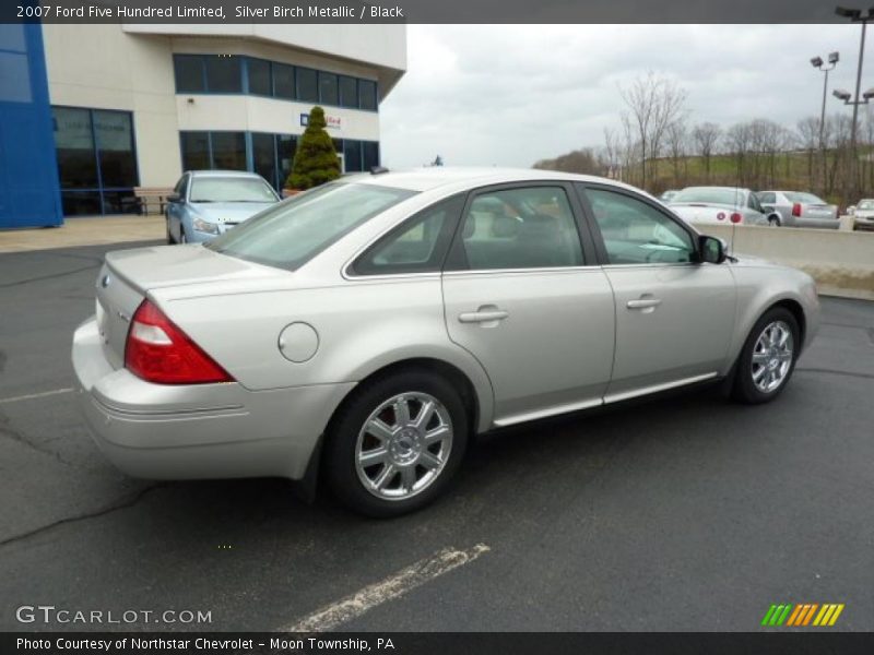 Silver Birch Metallic / Black 2007 Ford Five Hundred Limited