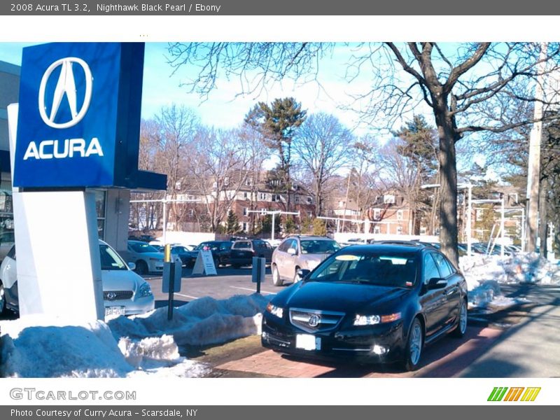 Nighthawk Black Pearl / Ebony 2008 Acura TL 3.2