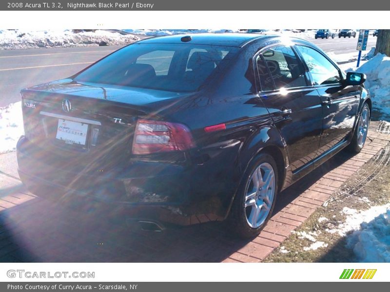 Nighthawk Black Pearl / Ebony 2008 Acura TL 3.2