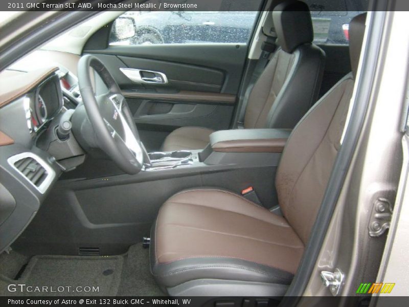  2011 Terrain SLT AWD Brownstone Interior