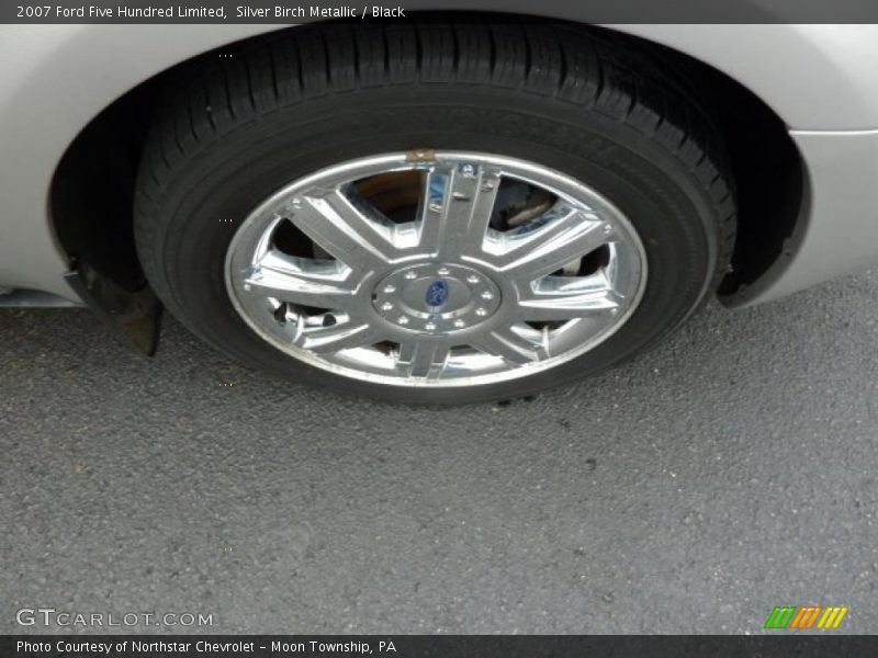 Silver Birch Metallic / Black 2007 Ford Five Hundred Limited