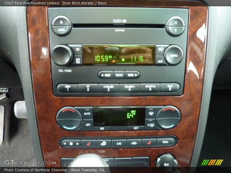 Controls of 2007 Five Hundred Limited