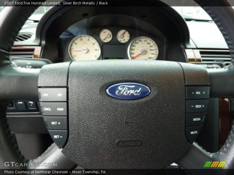 Silver Birch Metallic / Black 2007 Ford Five Hundred Limited