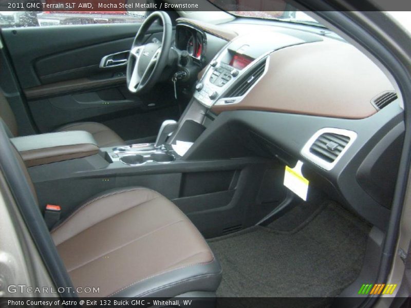 Mocha Steel Metallic / Brownstone 2011 GMC Terrain SLT AWD