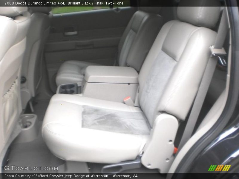 Brilliant Black / Khaki Two-Tone 2008 Dodge Durango Limited 4x4