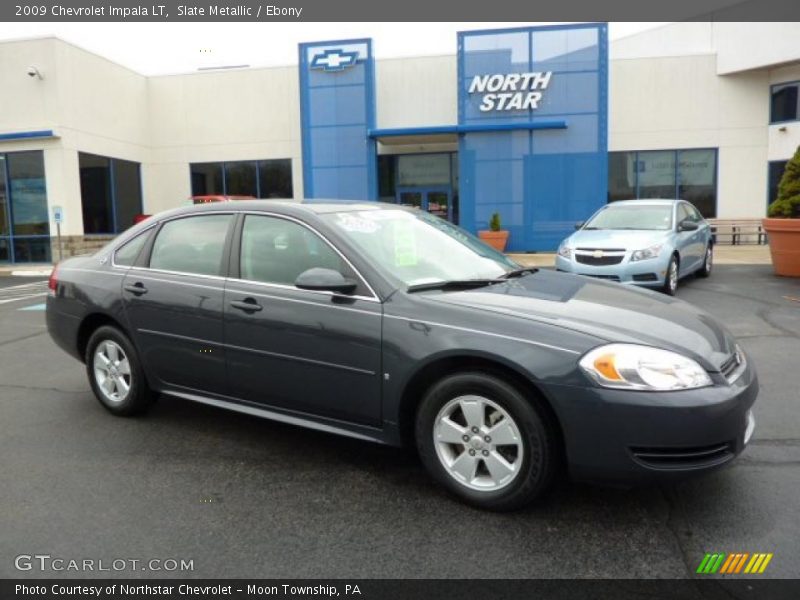 Slate Metallic / Ebony 2009 Chevrolet Impala LT