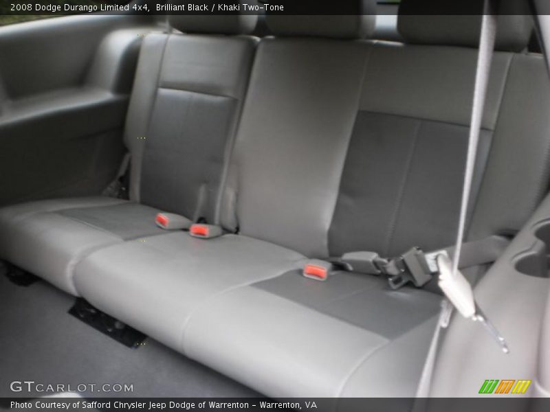Brilliant Black / Khaki Two-Tone 2008 Dodge Durango Limited 4x4