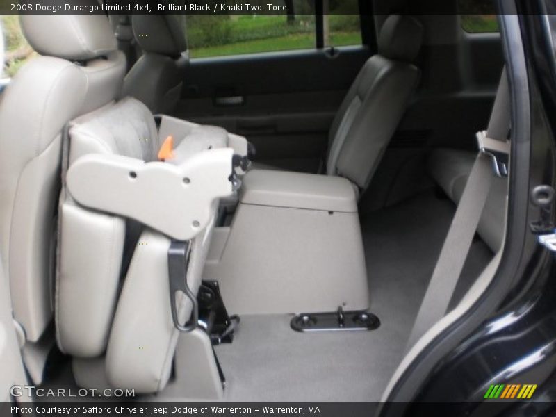 Brilliant Black / Khaki Two-Tone 2008 Dodge Durango Limited 4x4