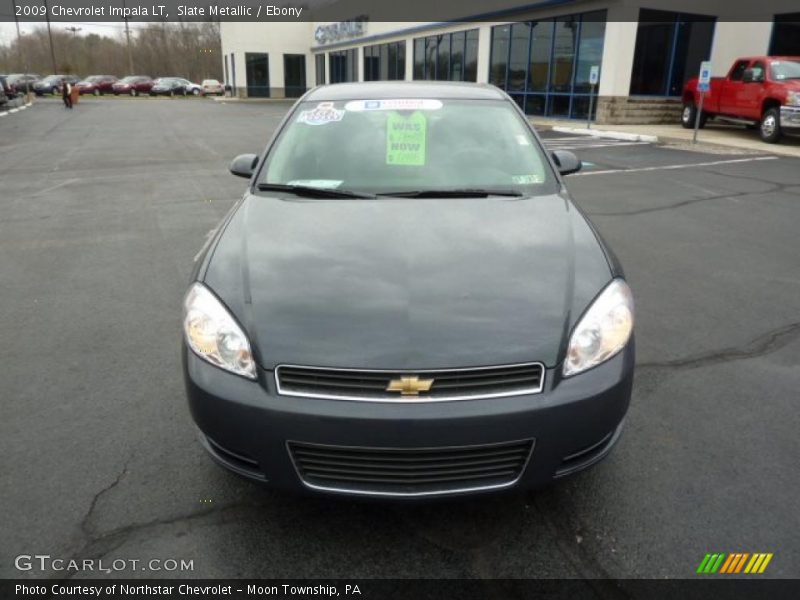 Slate Metallic / Ebony 2009 Chevrolet Impala LT