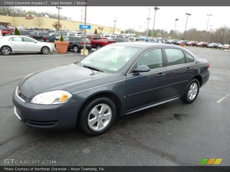 Slate Metallic / Ebony 2009 Chevrolet Impala LT