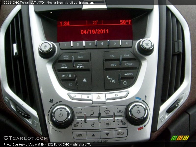 Controls of 2011 Terrain SLT AWD