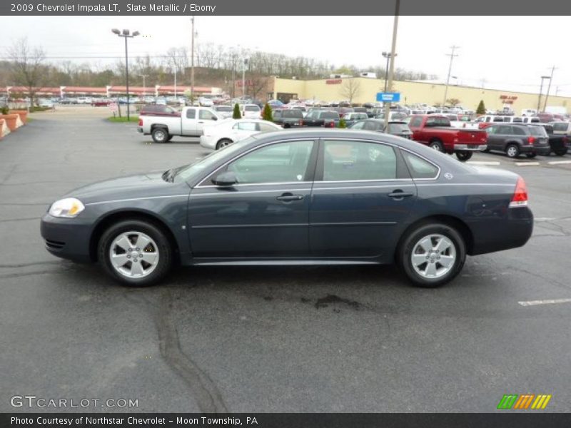 Slate Metallic / Ebony 2009 Chevrolet Impala LT