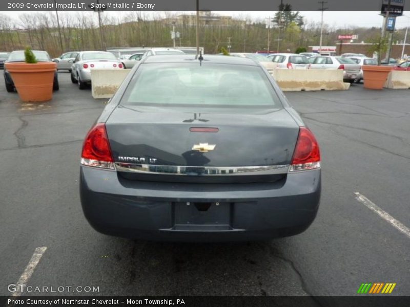 Slate Metallic / Ebony 2009 Chevrolet Impala LT