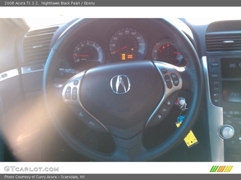Nighthawk Black Pearl / Ebony 2008 Acura TL 3.2