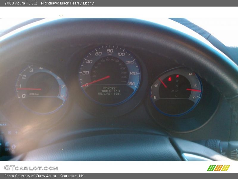 Nighthawk Black Pearl / Ebony 2008 Acura TL 3.2