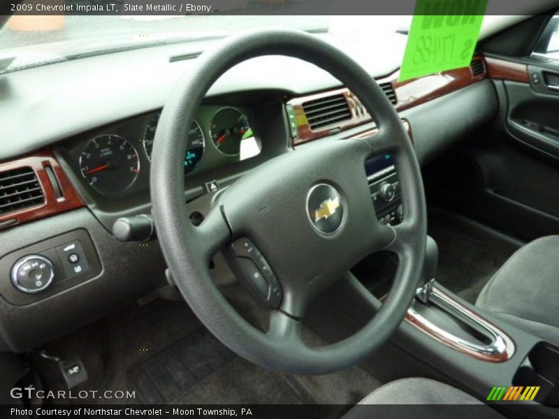 Slate Metallic / Ebony 2009 Chevrolet Impala LT
