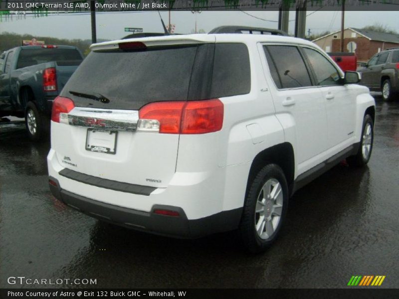 Olympic White / Jet Black 2011 GMC Terrain SLE AWD