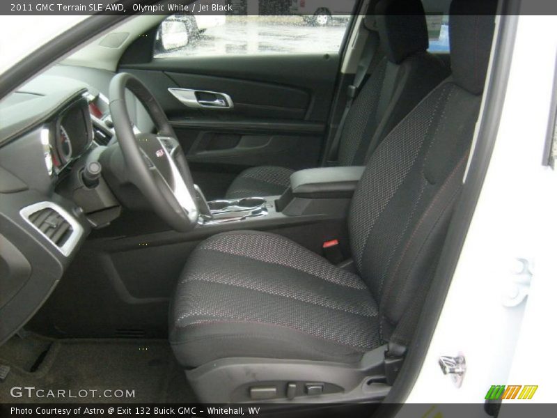 Olympic White / Jet Black 2011 GMC Terrain SLE AWD