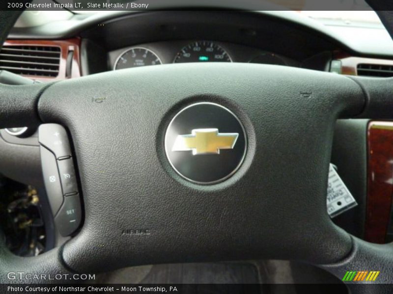 Slate Metallic / Ebony 2009 Chevrolet Impala LT