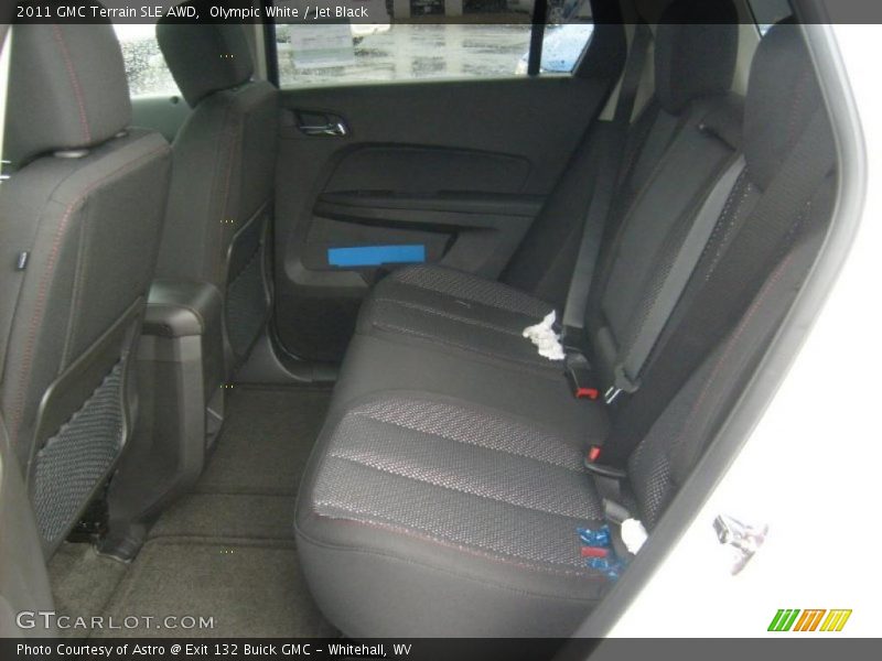 Olympic White / Jet Black 2011 GMC Terrain SLE AWD