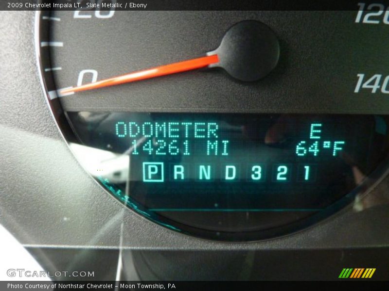 Slate Metallic / Ebony 2009 Chevrolet Impala LT