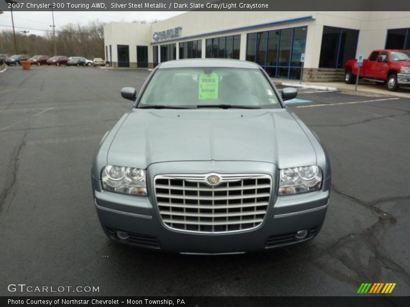 Silver Steel Metallic / Dark Slate Gray/Light Graystone 2007 Chrysler 300 Touring AWD