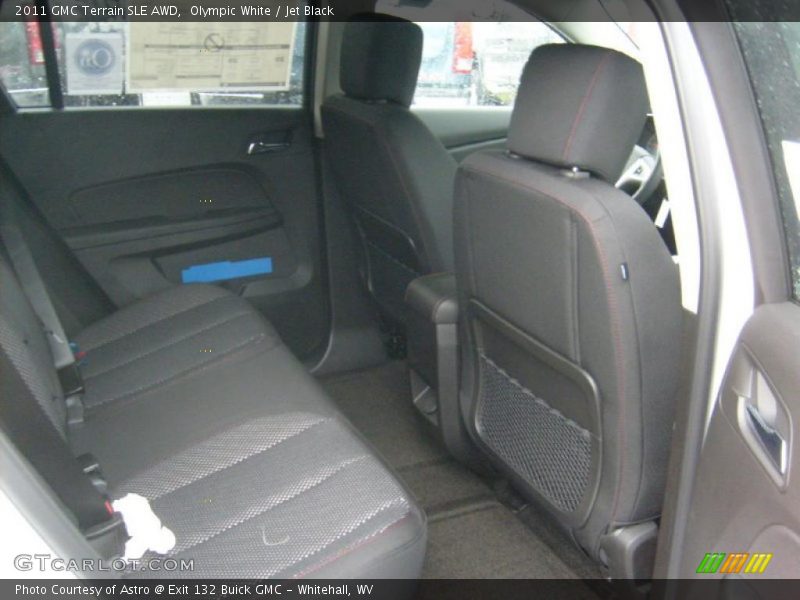 Olympic White / Jet Black 2011 GMC Terrain SLE AWD
